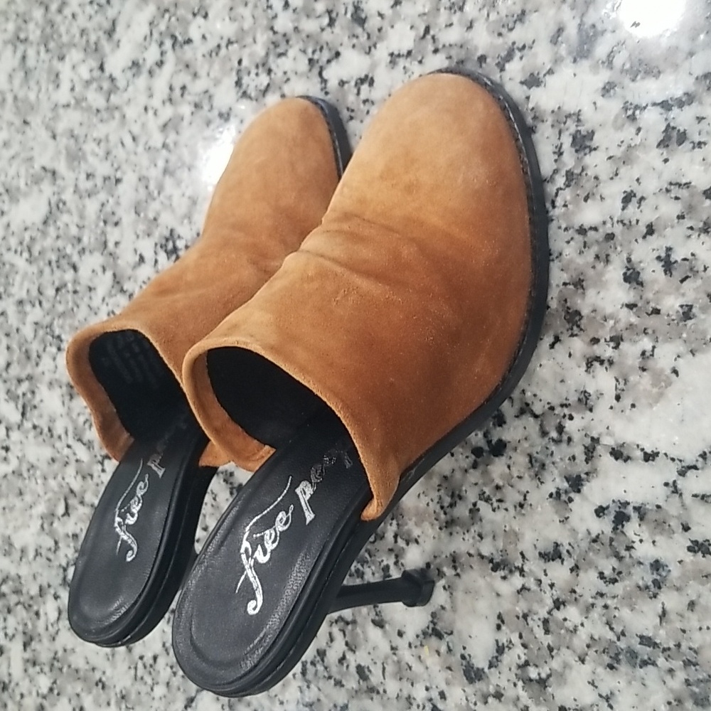 Free People Leila Heeled Mule